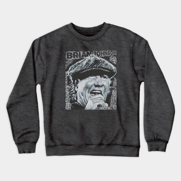 Brian johnson// Crewneck Sweatshirt by Jombloefek